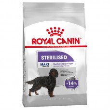 Royal Canin Maxi Sterilised Adult - за зрели, кастрирани кучета от едрите породи от 26 до 44 кг., над 15 месечна възраст със склонност към напълняване 12 кг.
